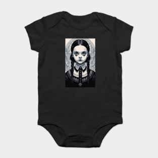 Inventor Wednesday Addams Baby Bodysuit